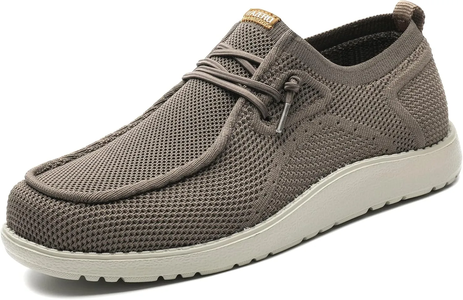1TAZERO Wide-Shoes for Men-Slip on Walking-Loafers Casual-Shoes - Wide Width Comfortable Orthopedic Shoes for Men with Arch Support for Plantar Fasciitis