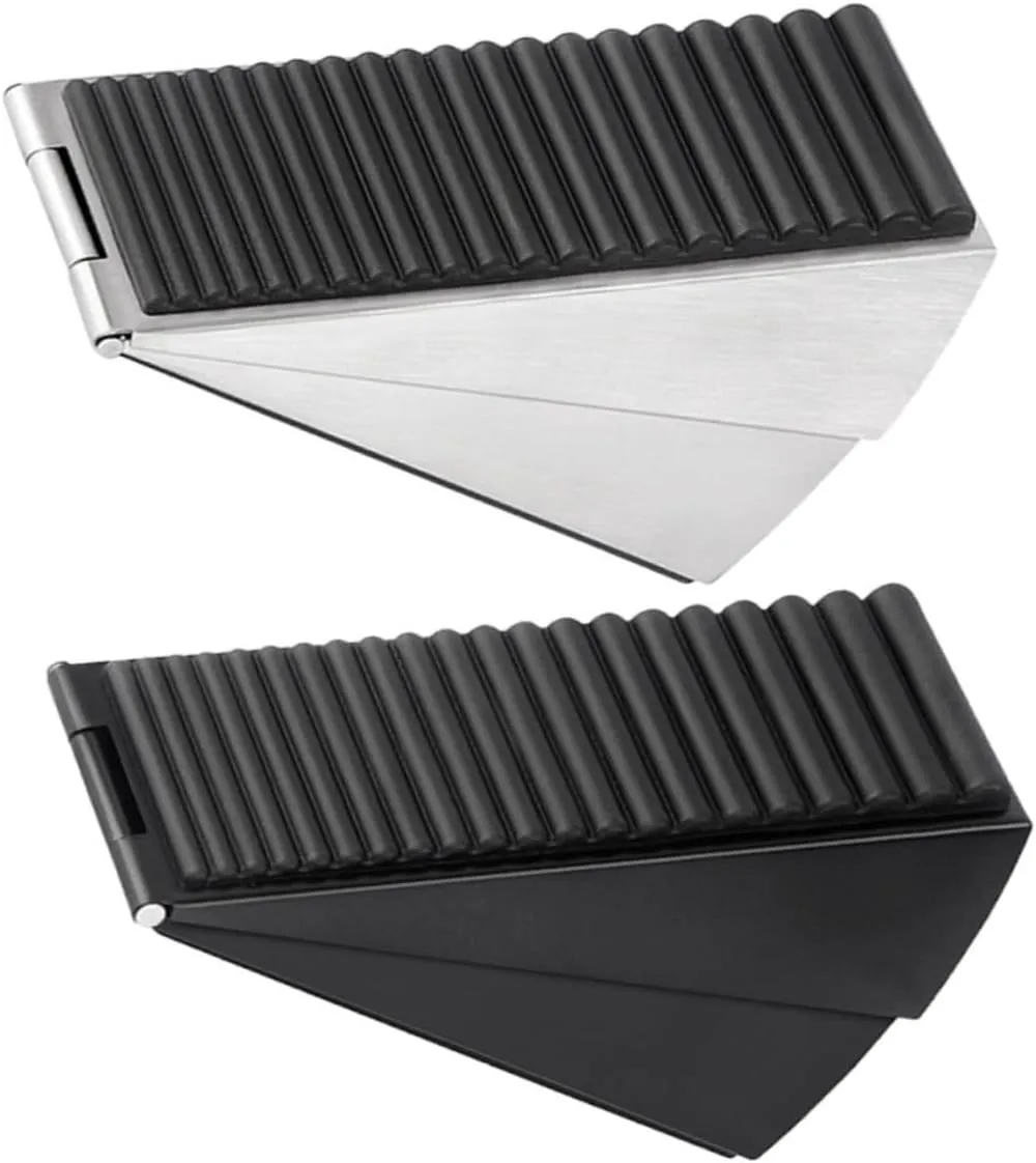 2pcs Wall Door Stopper Heavy Duty Door Stopper Wedge for Indoor Doorstop