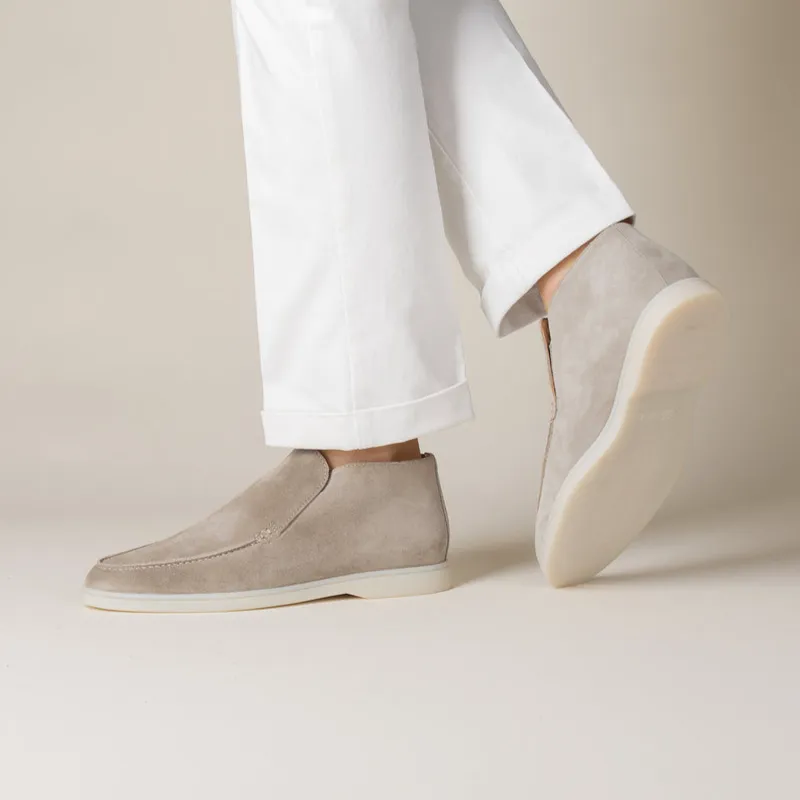 Ace - Elegant calf suede men's loafer