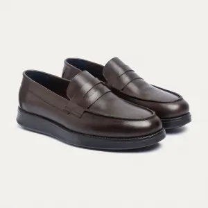 Achilles | Penny Loafer – Brown