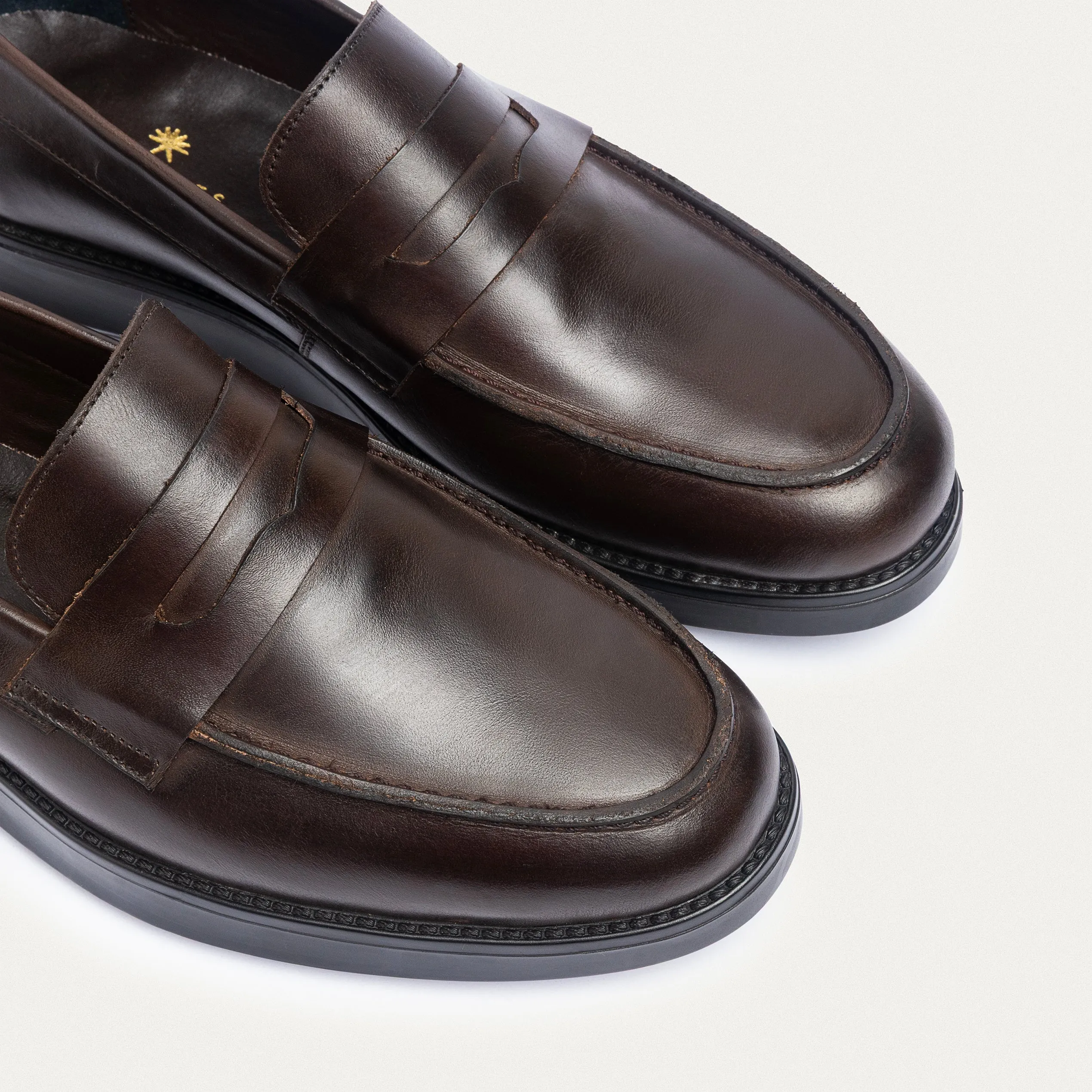 Achilles | Penny Loafer – Brown