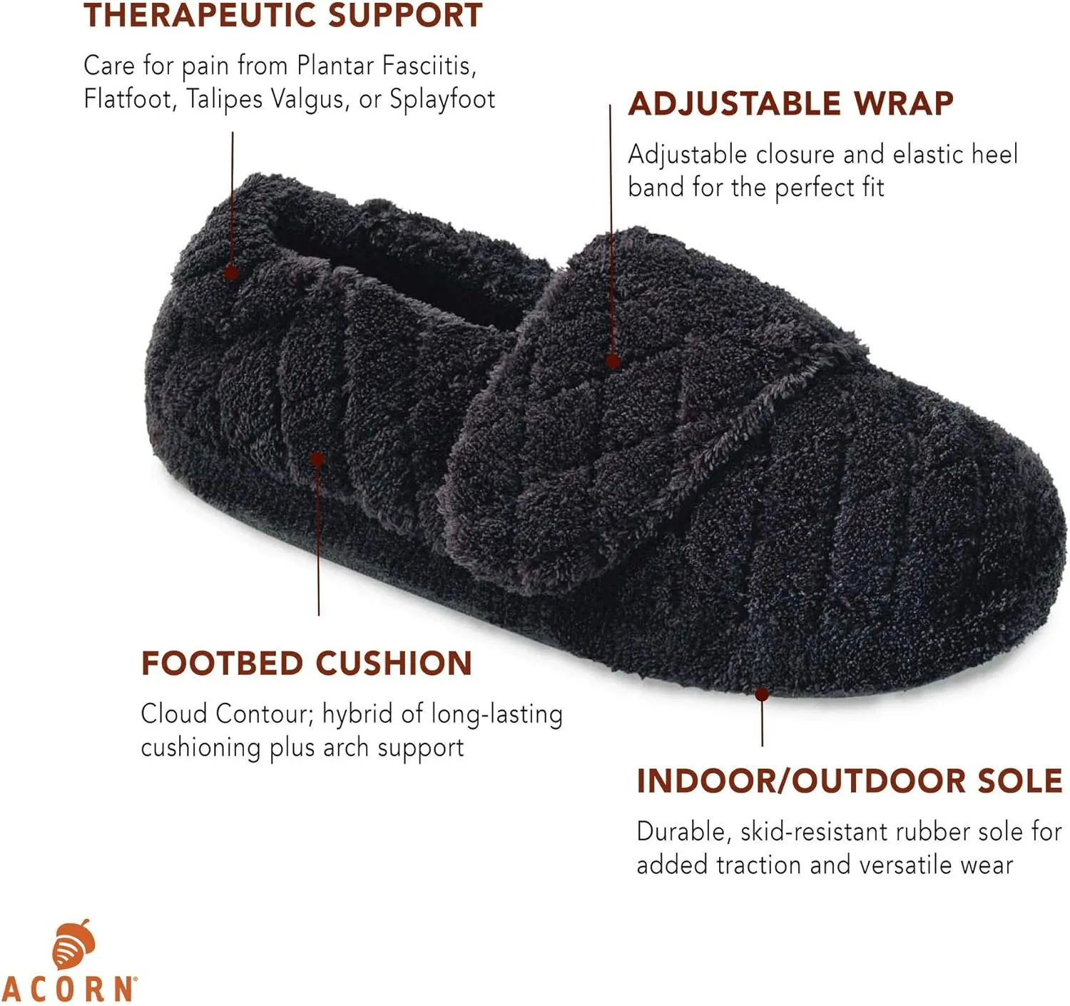 Acorn Women's Spa Wrap
