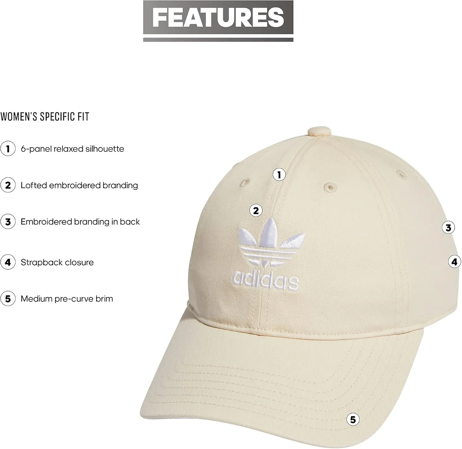 adidas Originals Women's Originals Sleek Strapback