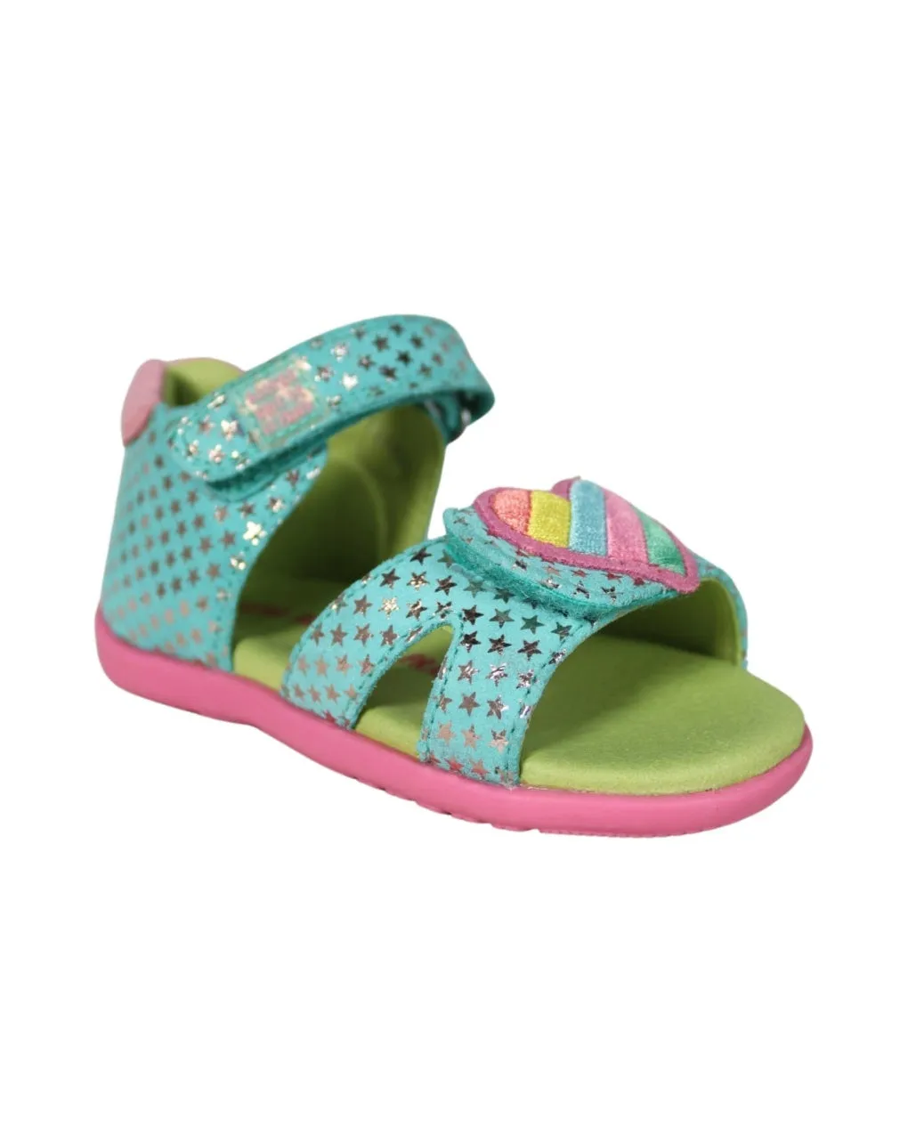 AGATHA RUIZ Girls Star Printed Sandals
