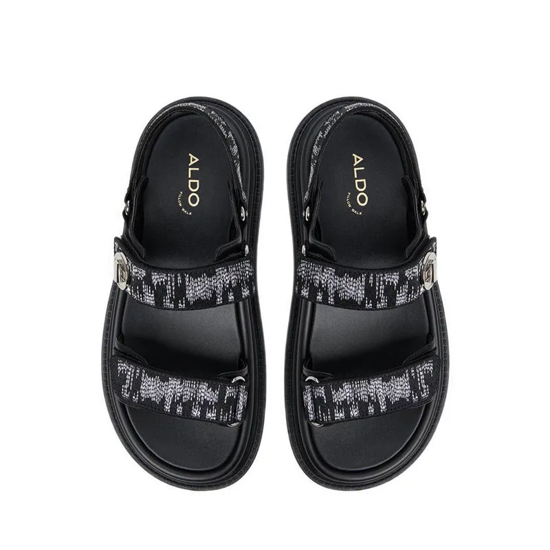 Aldo Linette Women's Flat Sandals - Black Combo