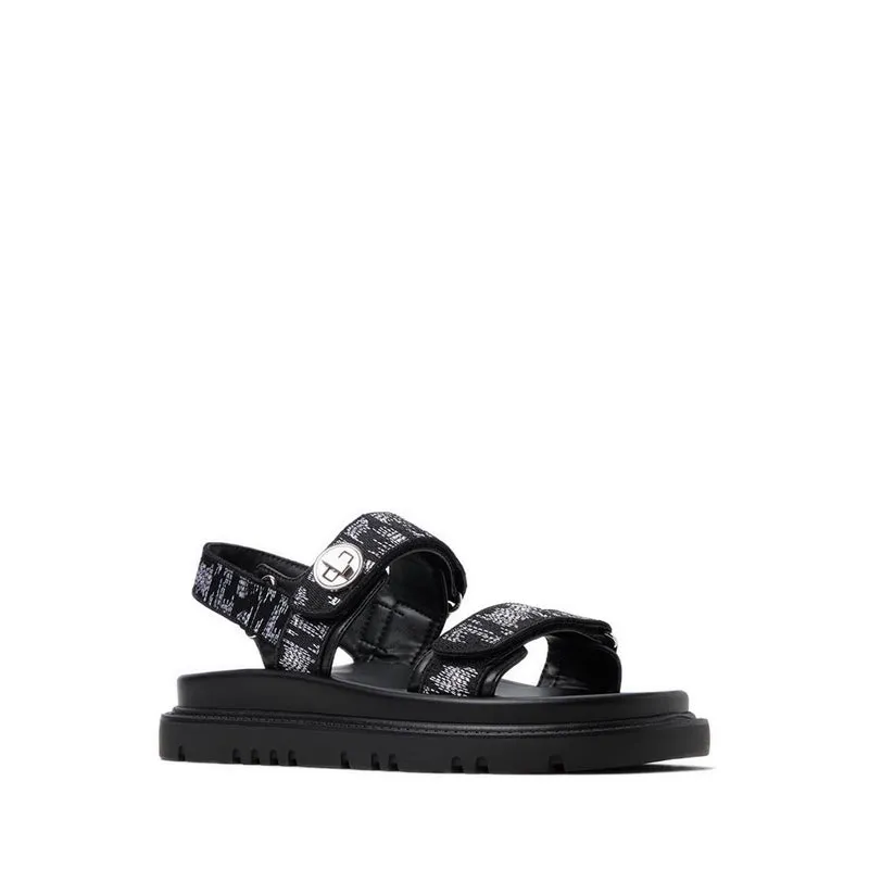 Aldo Linette Women's Flat Sandals - Black Combo