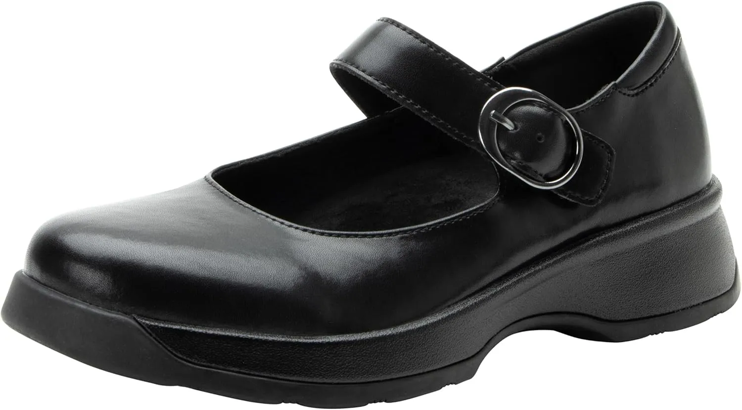 Alegria Women's Jazmine Leather Mary Jane Comfort Loafer