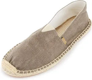 Alexis Leroy Men's Fashion Casual Canvas Slip on Flat Espadrilles