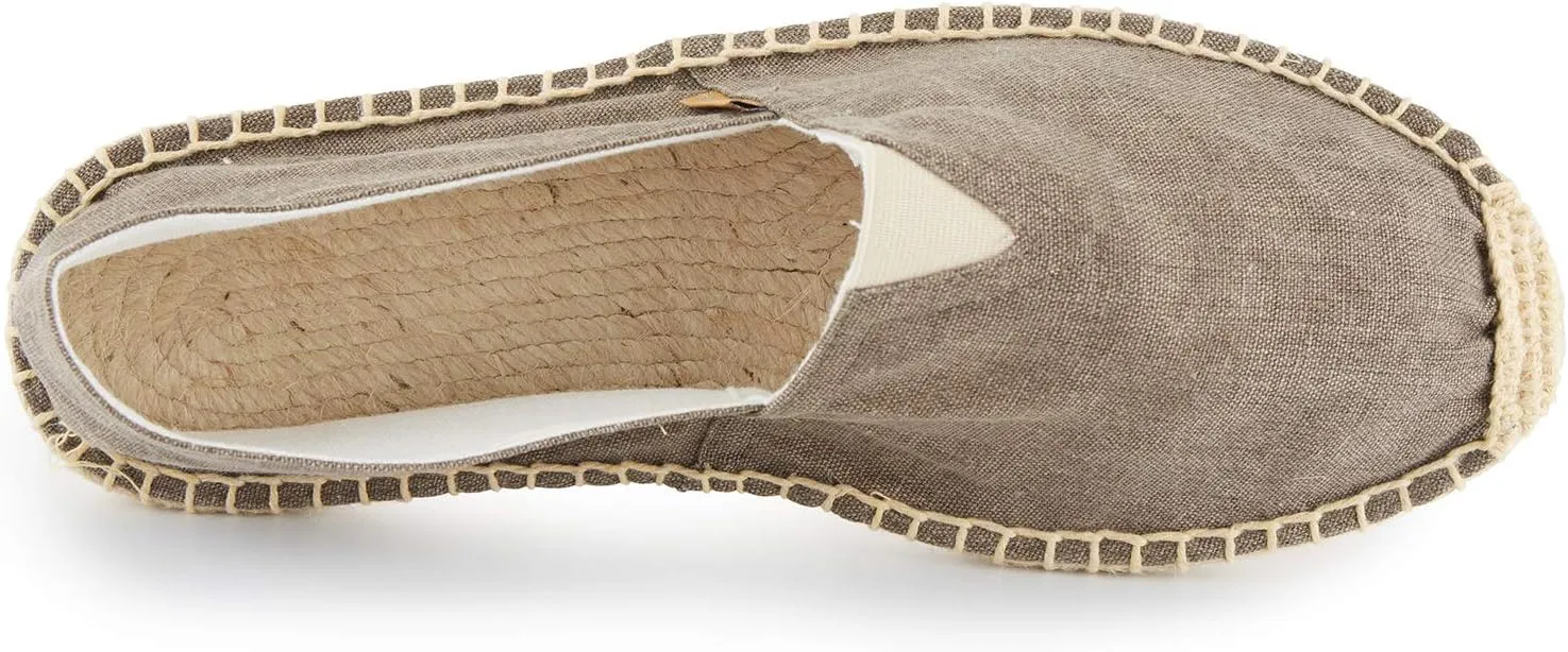 Alexis Leroy Men's Fashion Casual Canvas Slip on Flat Espadrilles