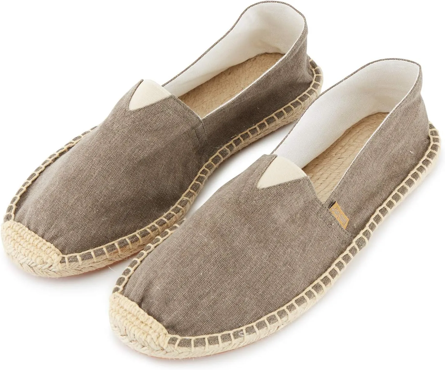 Alexis Leroy Men's Fashion Casual Canvas Slip on Flat Espadrilles