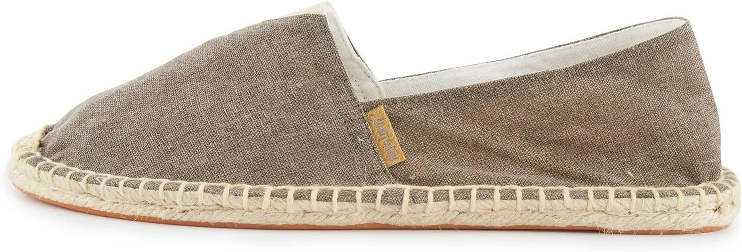 Alexis Leroy Men's Fashion Casual Canvas Slip on Flat Espadrilles
