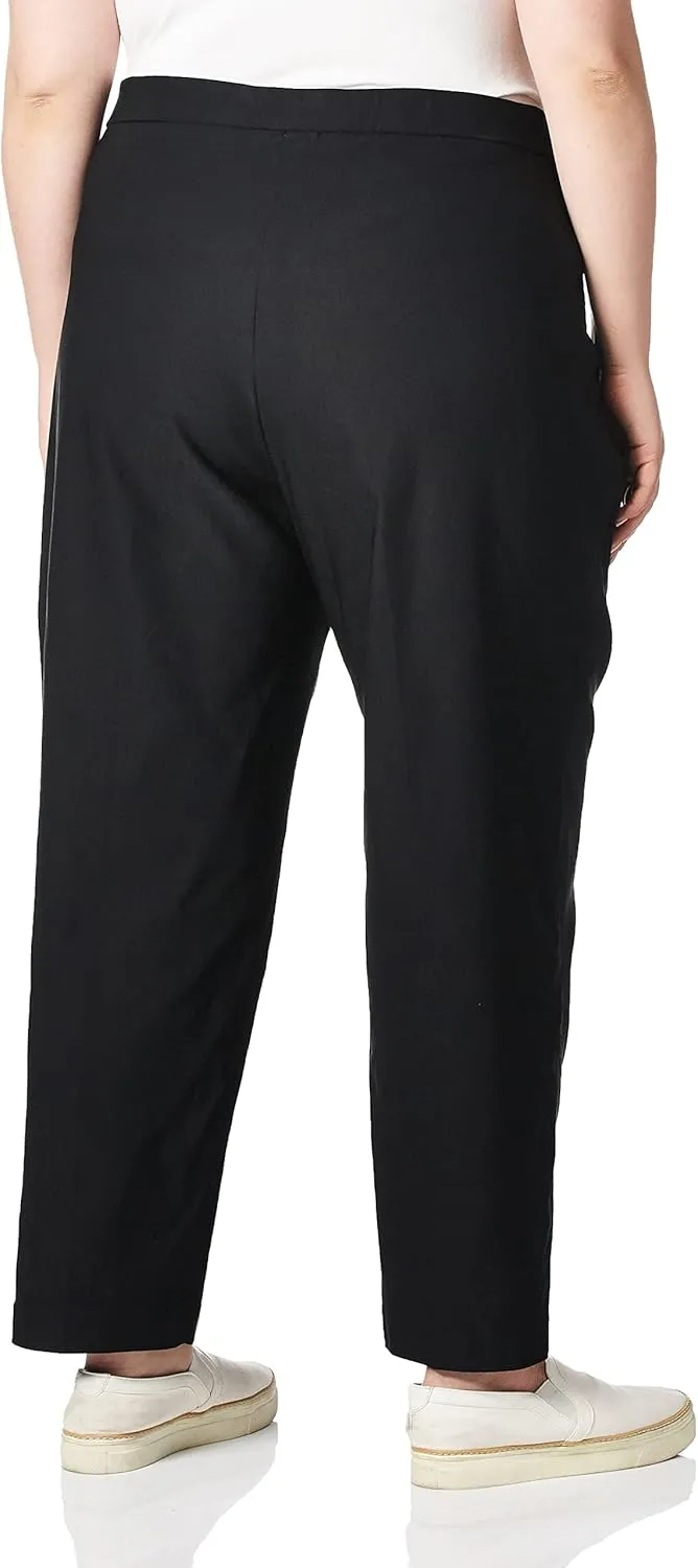 Alfred Dunner Women's Allure Slimming Petite Short Stretch Pants-Modern Fit