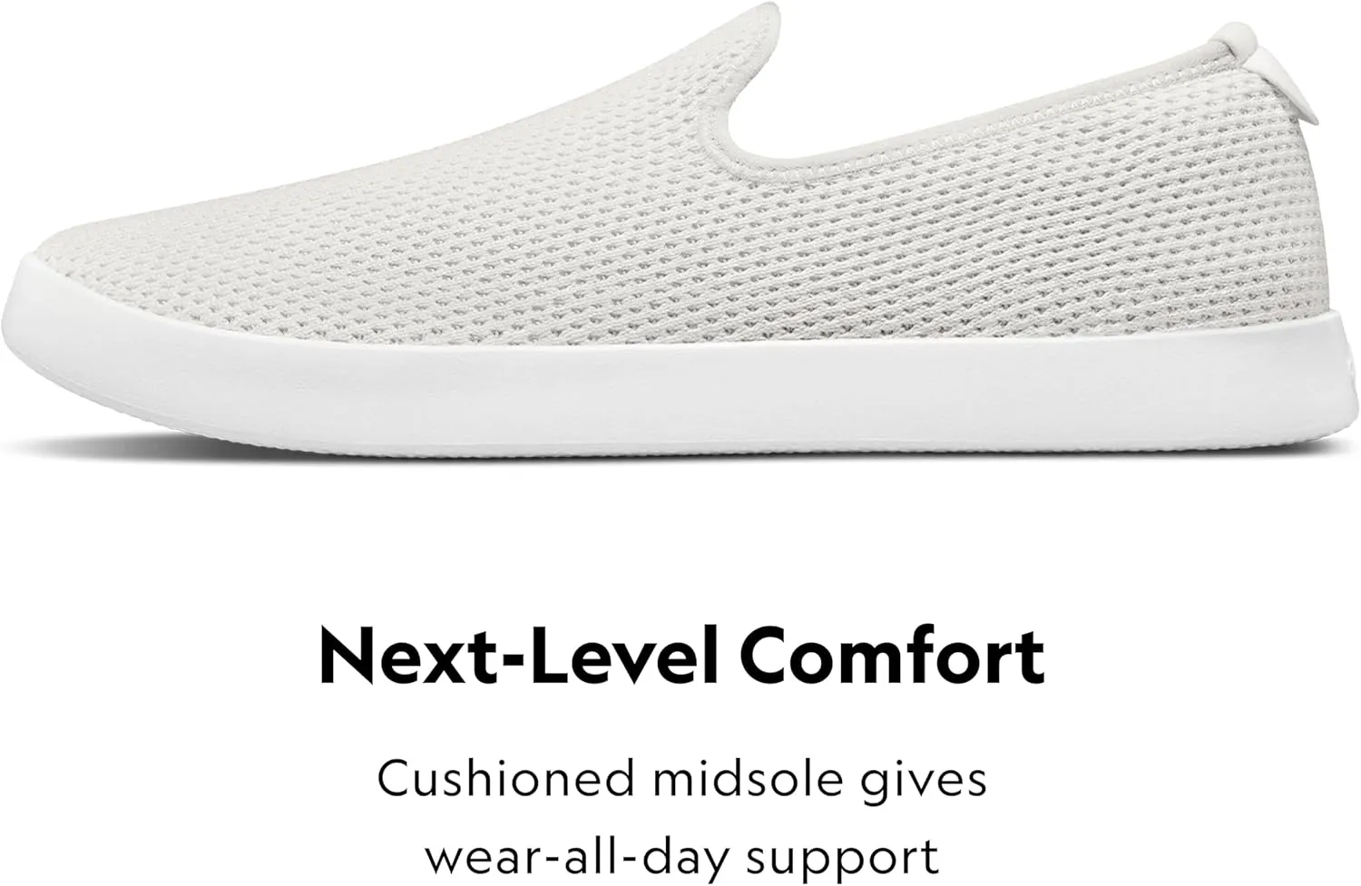 Allbirds Men’s Tree Loungers Everyday Slip-On Sneakers, Machine Washable Shoe Made with Natural Materials