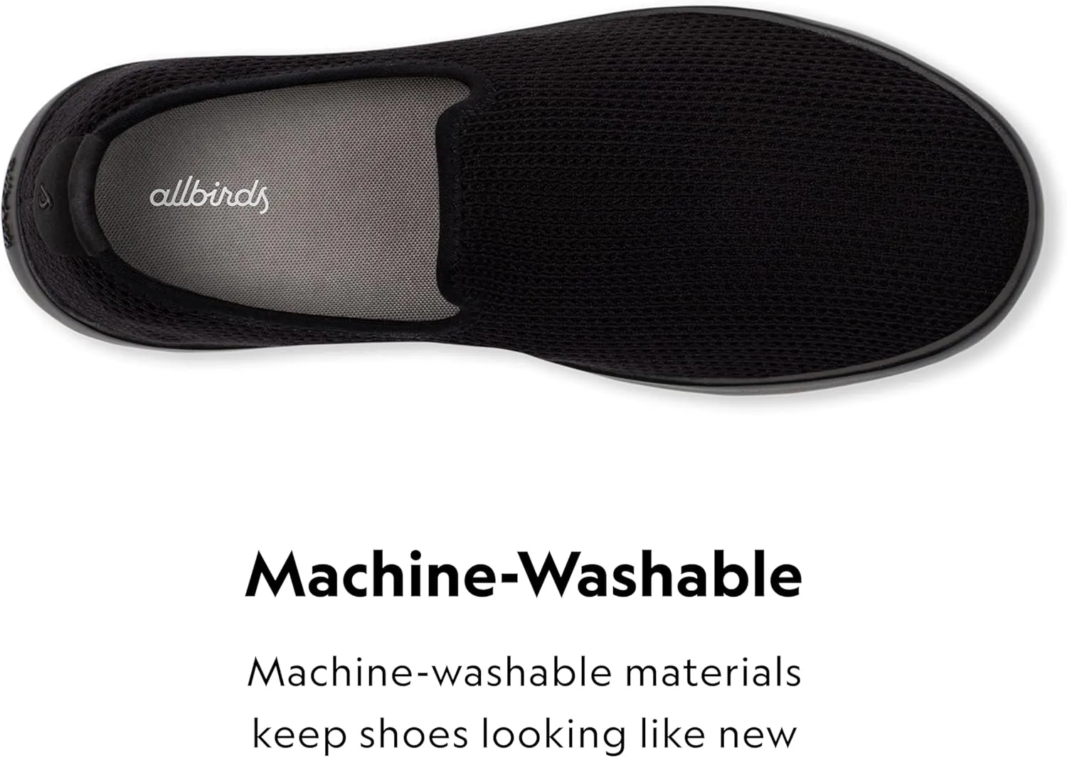 Allbirds Men’s Tree Loungers Everyday Slip-On Sneakers, Machine Washable Shoe Made with Natural Materials