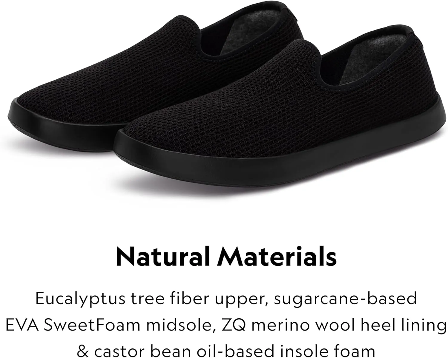Allbirds Men’s Tree Loungers Everyday Slip-On Sneakers, Machine Washable Shoe Made with Natural Materials