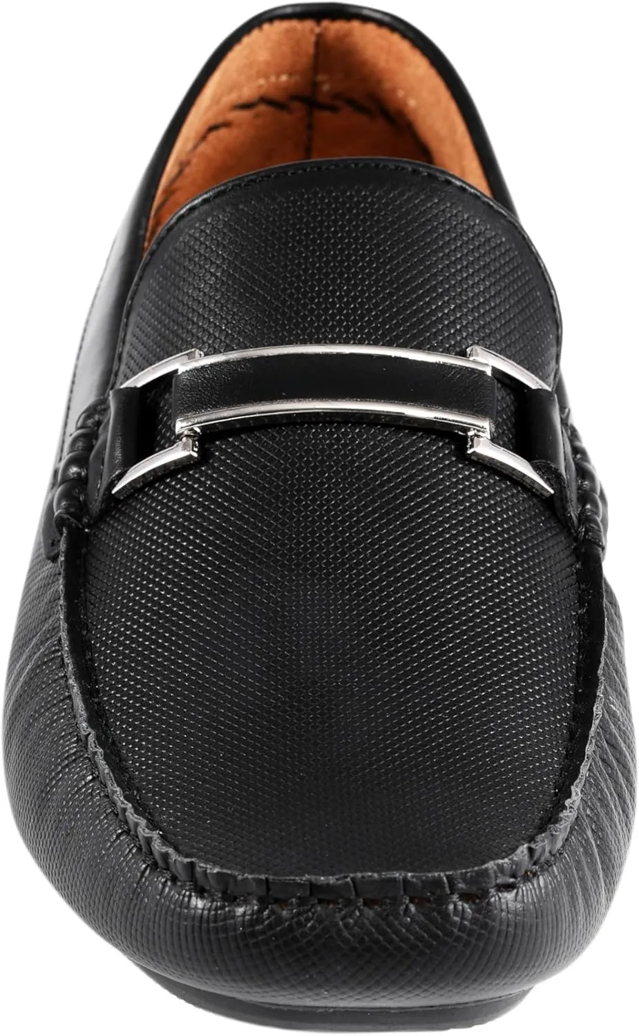 Amali Cola - Driving Moccasins for Men – Mens Slip On Loafers, Moccasins, Slip-on Dress Shoes - Driving Loafers with Matching Color Bit