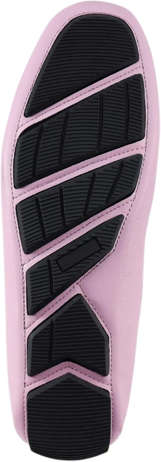 Amali Cola - Driving Moccasins for Men – Mens Slip On Loafers, Moccasins, Slip-on Dress Shoes - Driving Loafers with Matching Color Bit