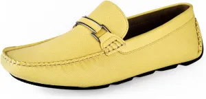 Amali Cola - Driving Moccasins for Men – Mens Slip On Loafers, Moccasins, Slip-on Dress Shoes - Driving Loafers with Matching Color Bit