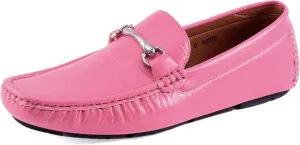 Amali Cola - Driving Moccasins for Men – Mens Slip On Loafers, Moccasins, Slip-on Dress Shoes - Driving Loafers with Matching Color Bit