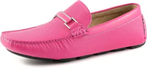 Amali Cola - Driving Moccasins for Men – Mens Slip On Loafers, Moccasins, Slip-on Dress Shoes - Driving Loafers with Matching Color Bit
