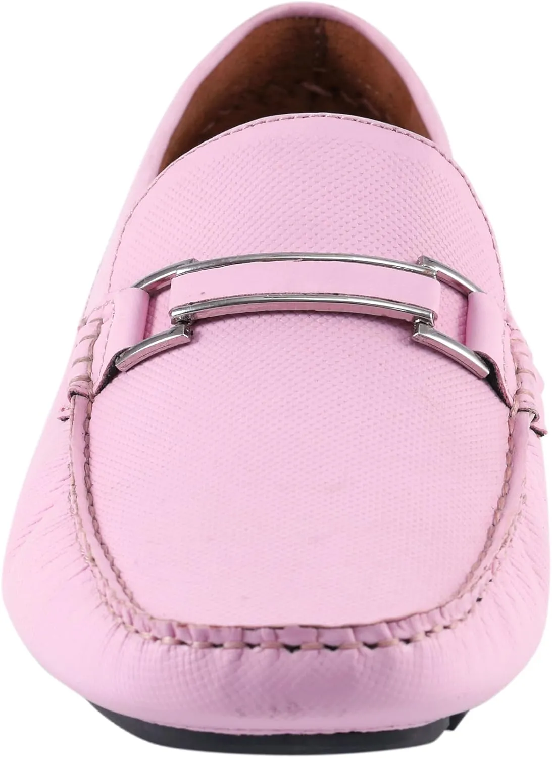 Amali Cola - Driving Moccasins for Men – Mens Slip On Loafers, Moccasins, Slip-on Dress Shoes - Driving Loafers with Matching Color Bit