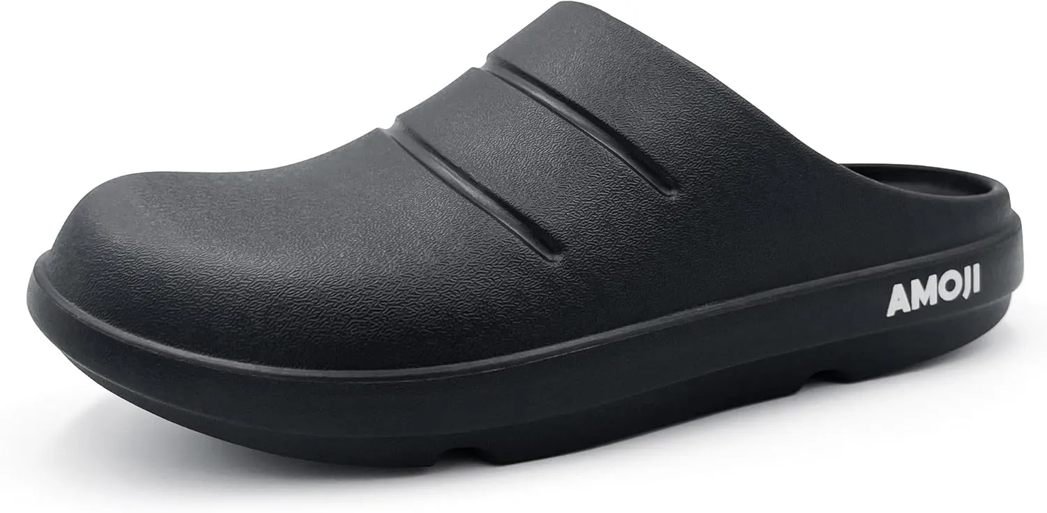 Amoji Unisex Arch Support Revory Slide Sandals Orthopedic Clogs Athletic Shower Slipper XLS1556