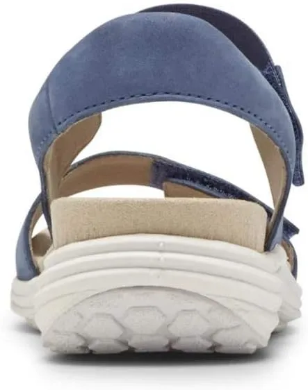 Aravon Women's Beaumont Two Strap Flat Sandal