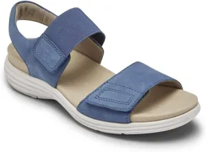 Aravon Women's Beaumont Two Strap Flat Sandal