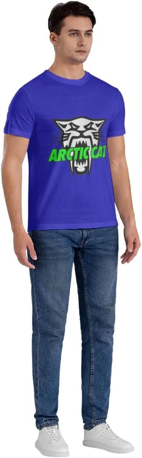 Arctic Cat Cotton Trend Round Neck T-Shirt Men's T-Shirt