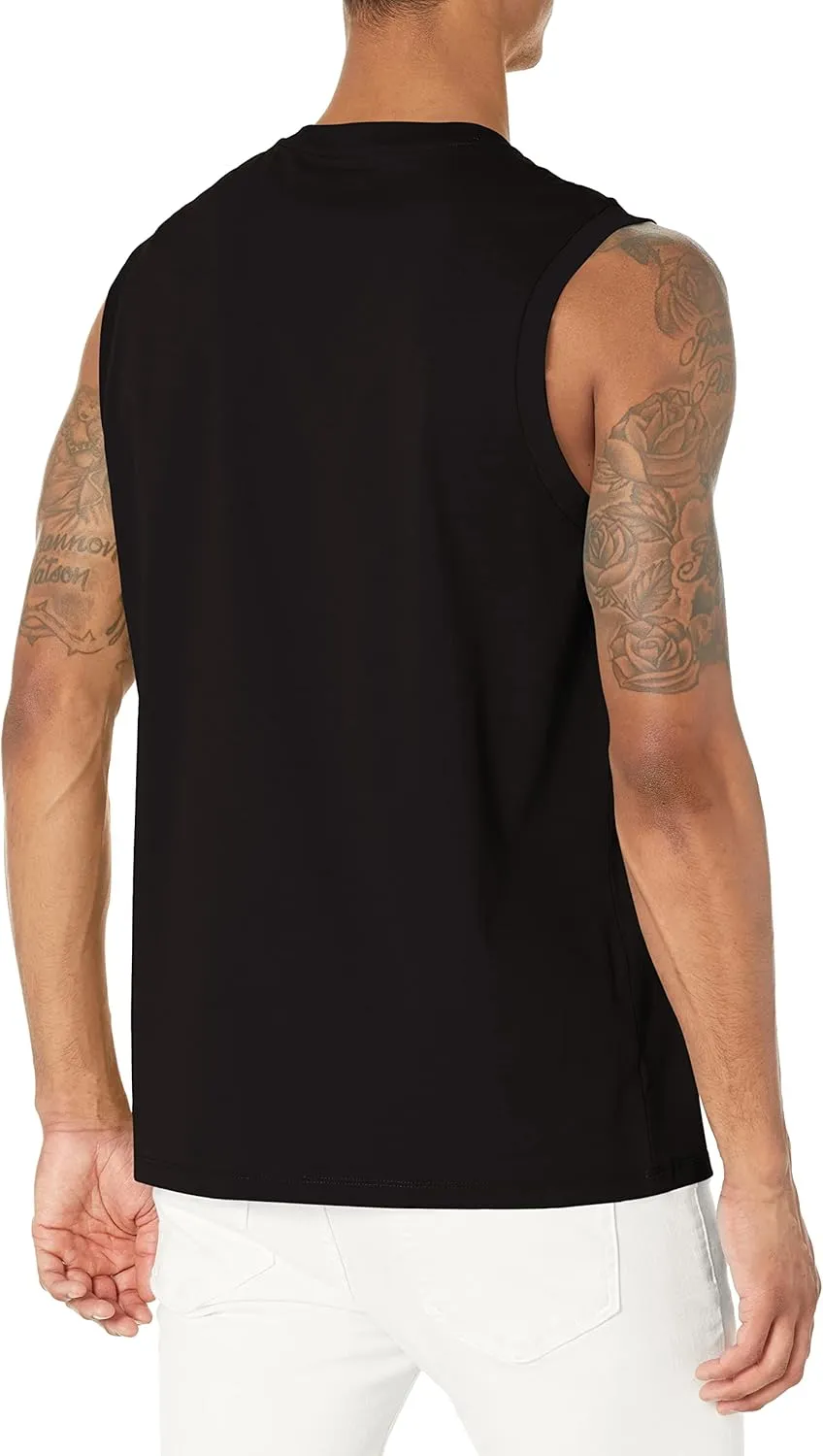 Armani Exchange Men's Relaxed Fit Logo Tank Top