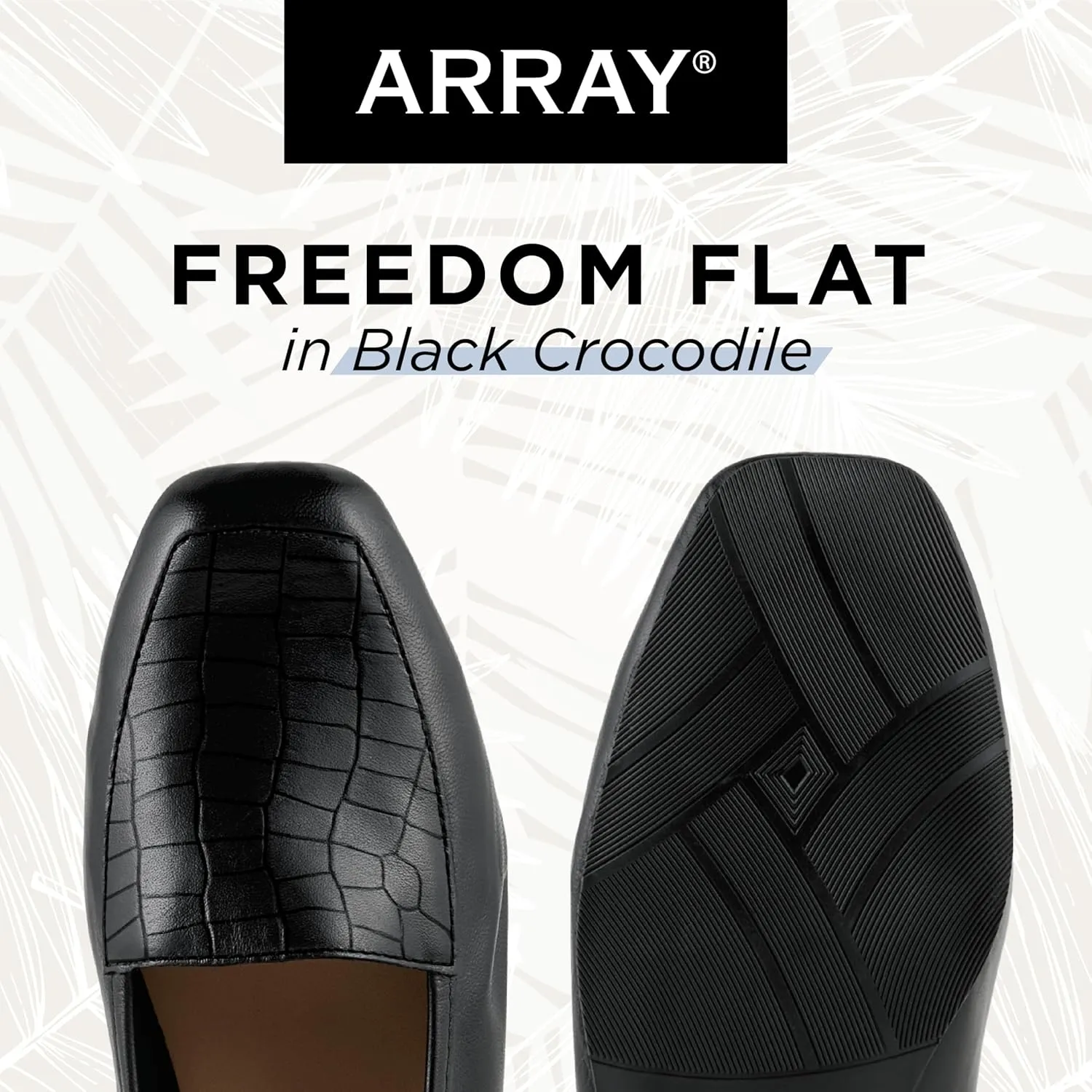 ARRAY Women’s Freedom Leather Slip-On Dress Flat