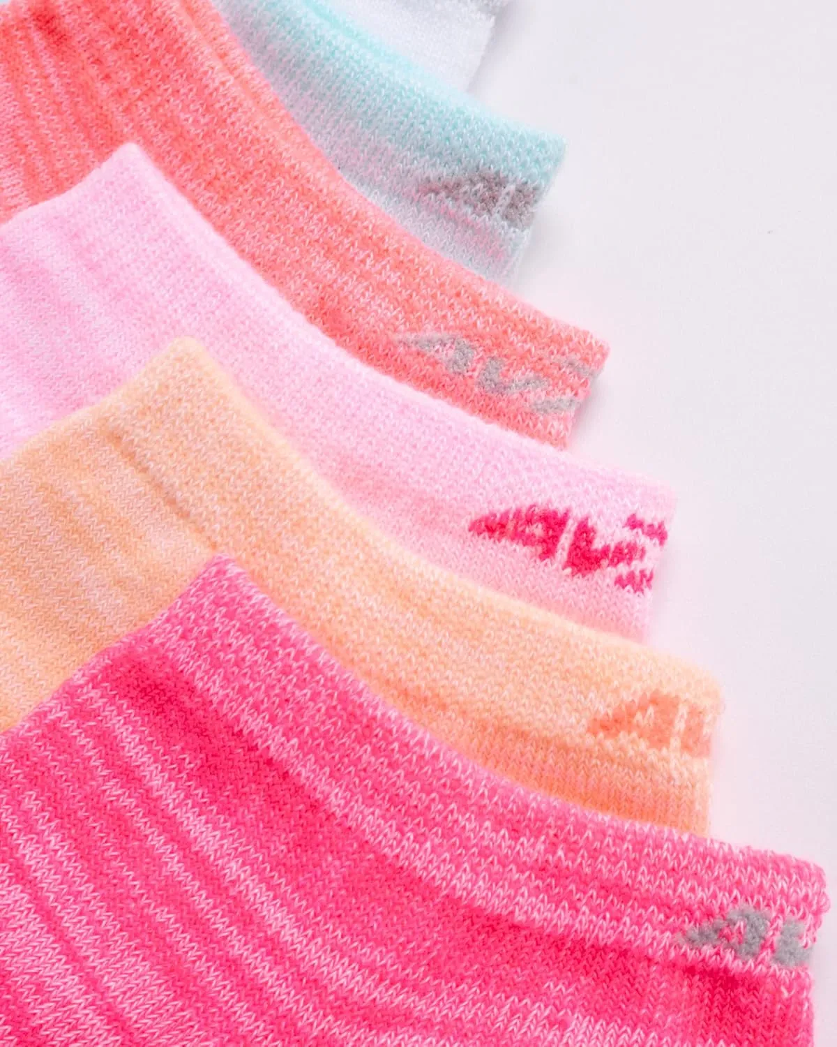 Avia Women's Athletic Low Cut Socks - 10 Pack Performance Stretch Cushioned Ankle Socks for Running and Workout (4-12)