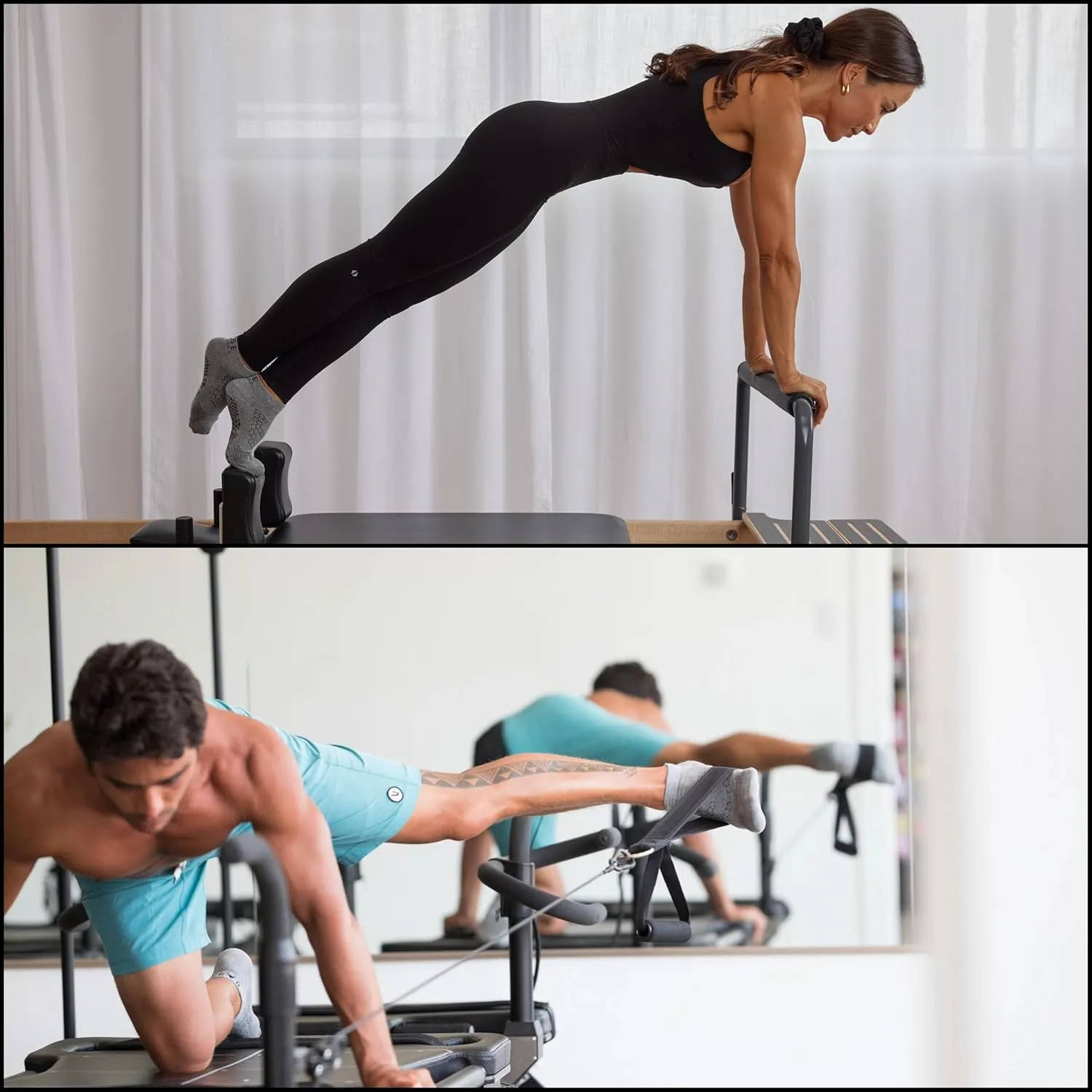 Base 33 Low Rise Grip Socks for Pilates, Barre, Martial Arts, Non-Slip Yoga Socks for Women and Men