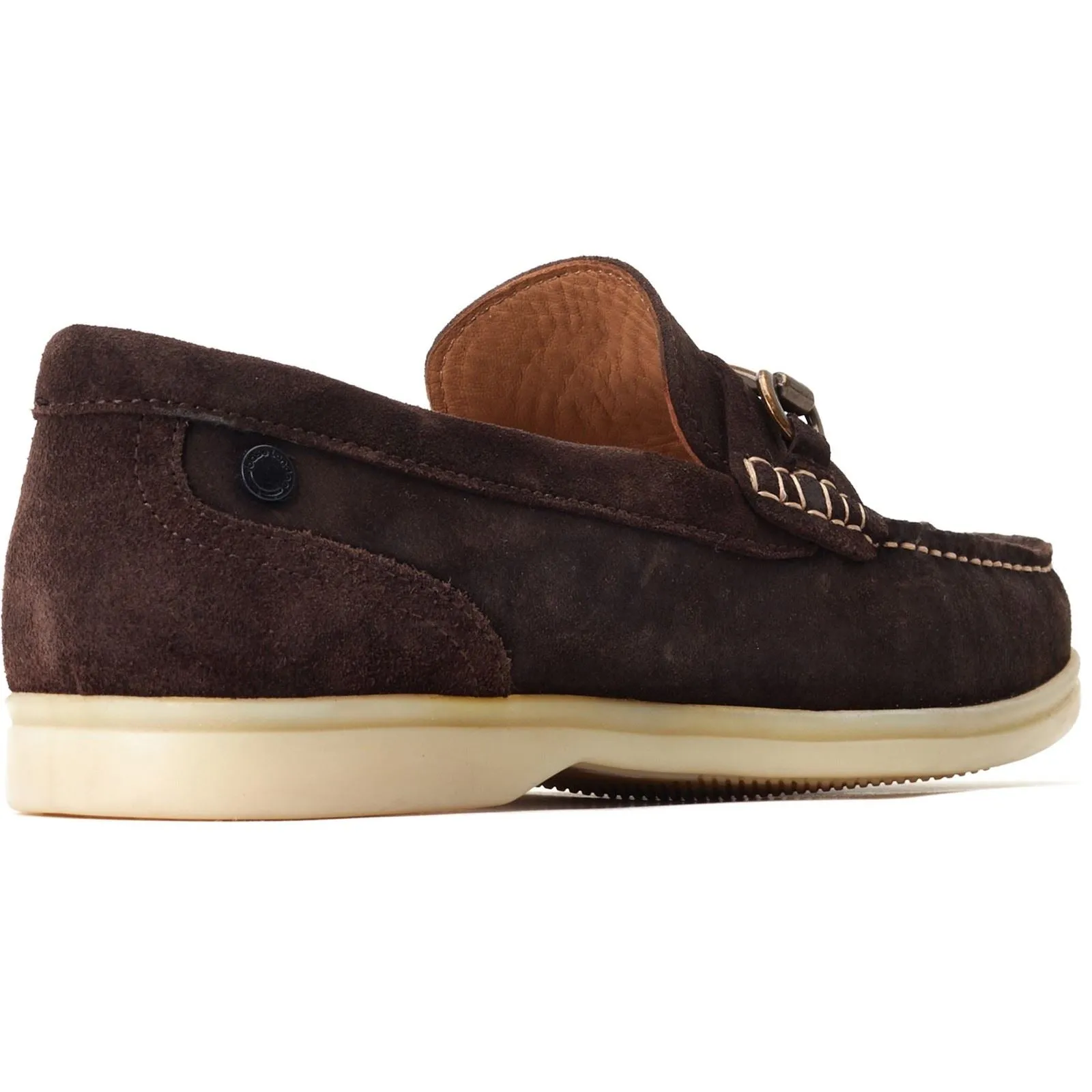 Base London Men's Snapper Loafer in Burnt Brown