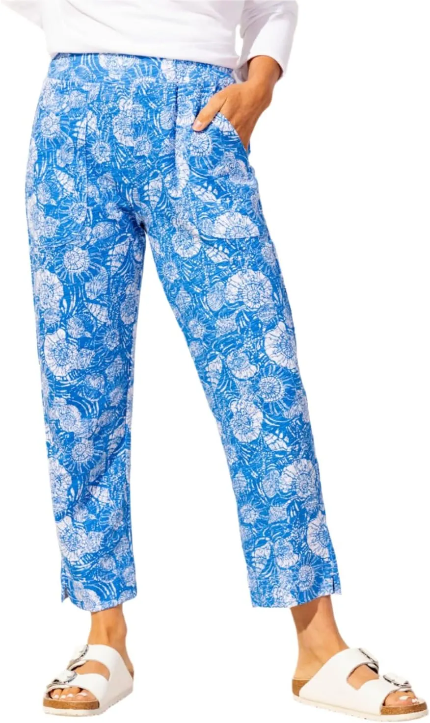 Batik Shell Escape by Habitat Capri Pant - 64205