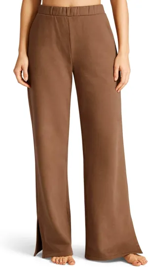 Beyond Yoga On The Go Pants for Women - Cotton-Polyester Blend Fabric - Elasticized Waistband - Pull-on Style