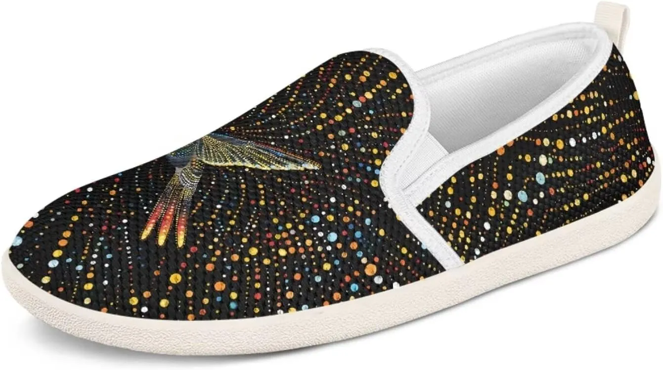Binienty Women's Breathable Flats Shoes, Soft Slip on Loafers Flats Cozy Lightweight Walking Sneakers US 5.5-10.5