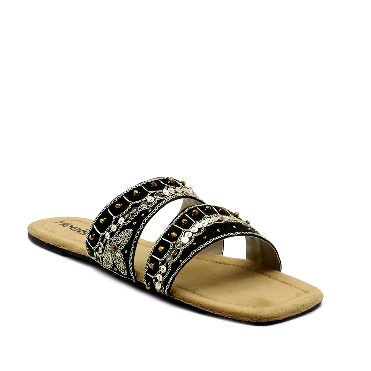Black Ethnic Slipper L00350040
