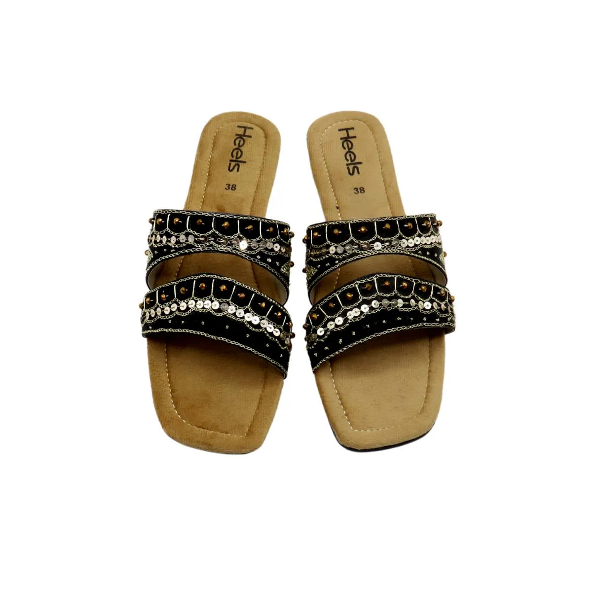 Black Ethnic Slipper L00350040
