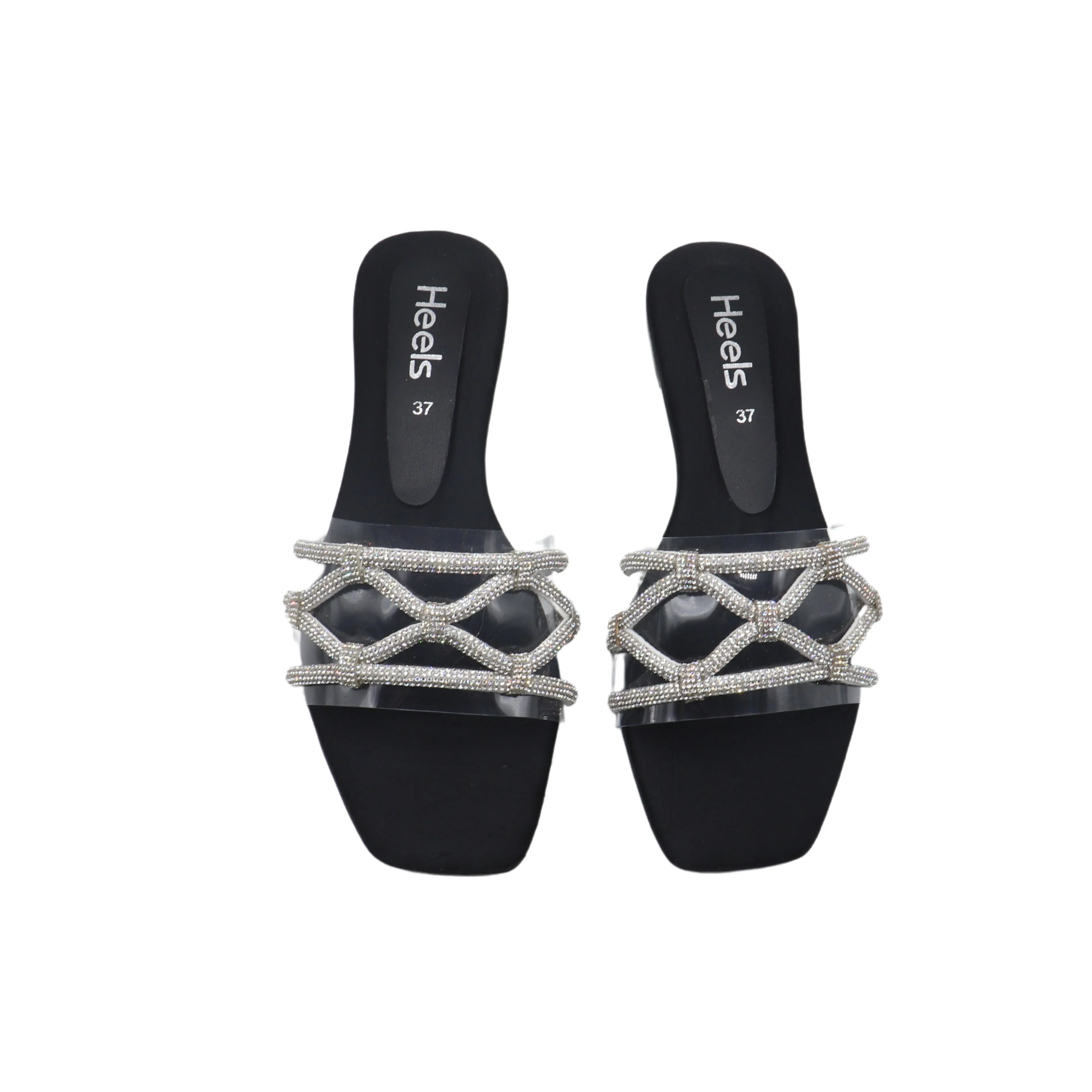 Black Fancy Slipper 010119