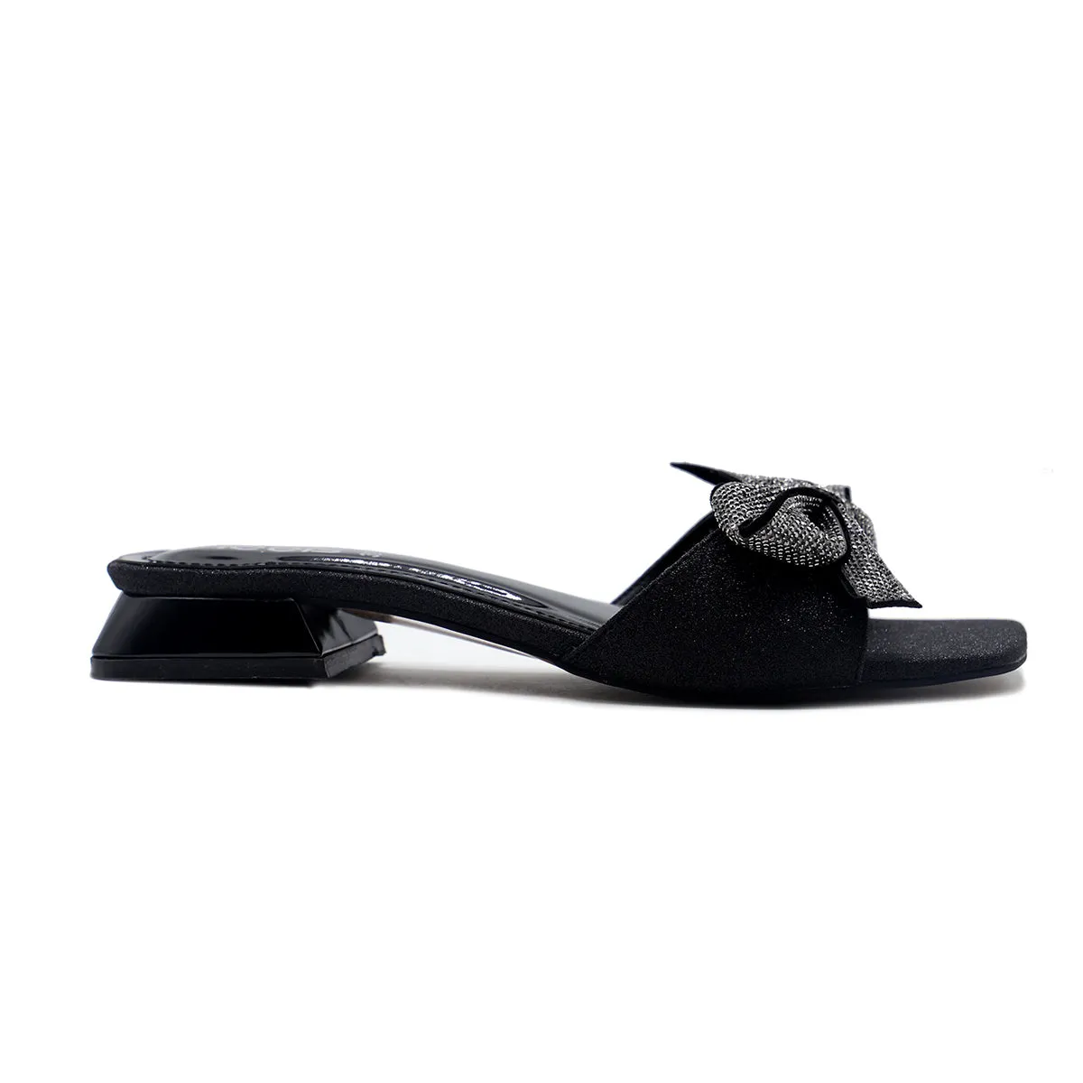 Black Fancy Slipper 042109