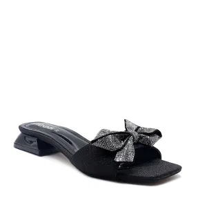 Black Fancy Slipper 042109
