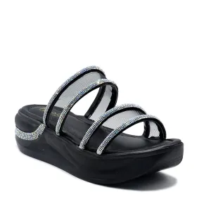Black Fancy Slipper L00760015