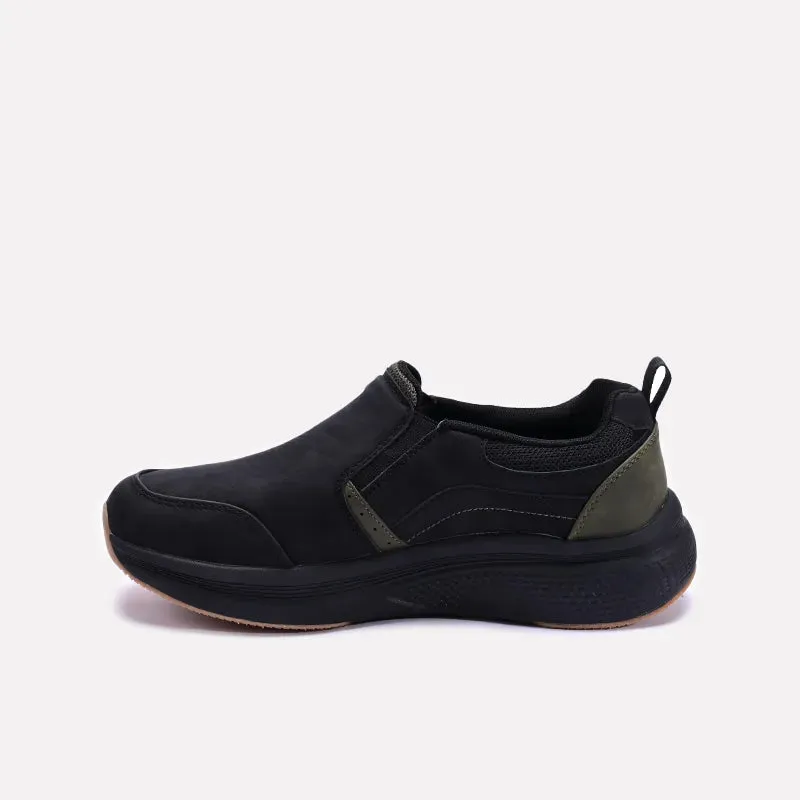 Black Slip On Comfy Sneakers 0120559