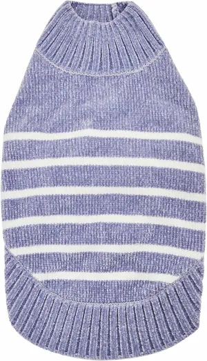 Blueberry Pet Ultra Soft Dog Sweater, Stonewash Blue, 10"- Warm Dog Coat for Winter, Coz Dog Sweaters, Small Dog Coat, Soft Dog Fleece Sweater for Small Dog