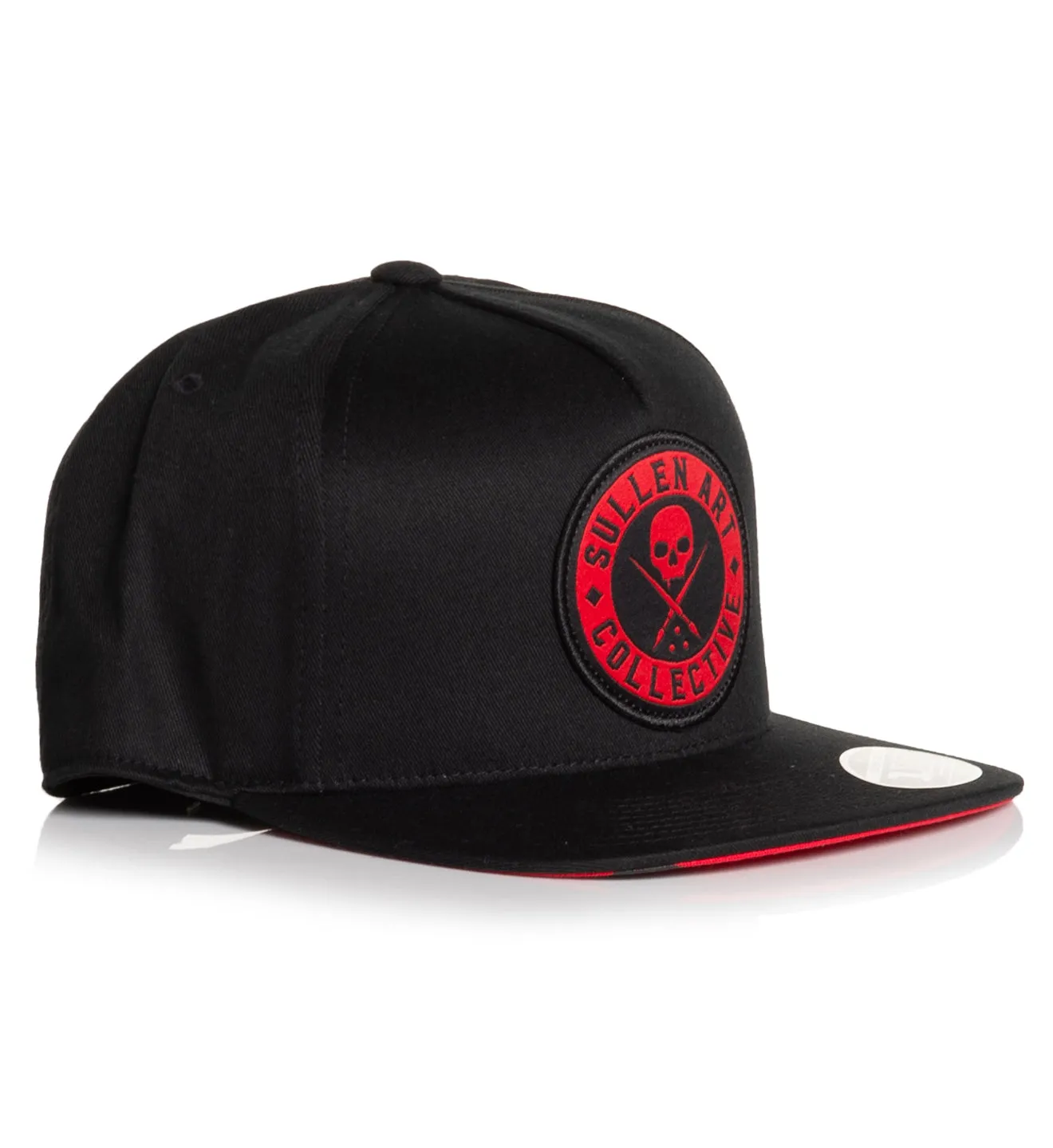 BOH Flat Snapback - Black/Red