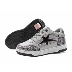 Breezy Rollers - Silver/Grey