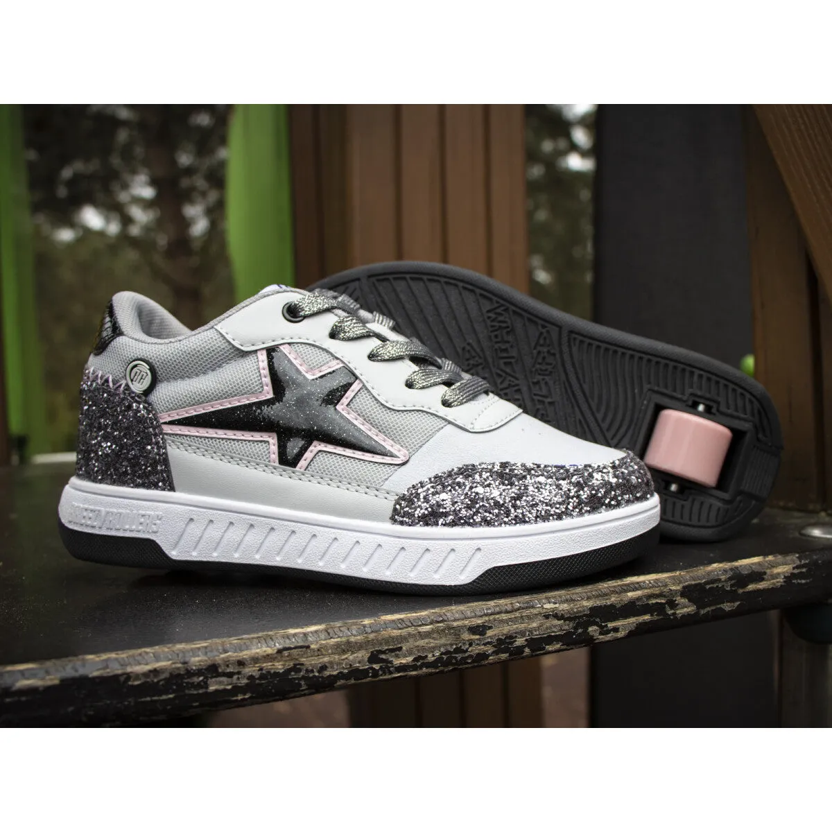Breezy Rollers - Silver/Grey