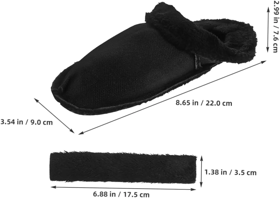 Cabilock Shoe Liner Toothbrush Holders Wall Bathroom Trays for Counter Hand Soap Dispenser for Bathroom Shower Curtain Liners Bathroom Towel Rack Bathtub Drain Cover Filter Black Plush