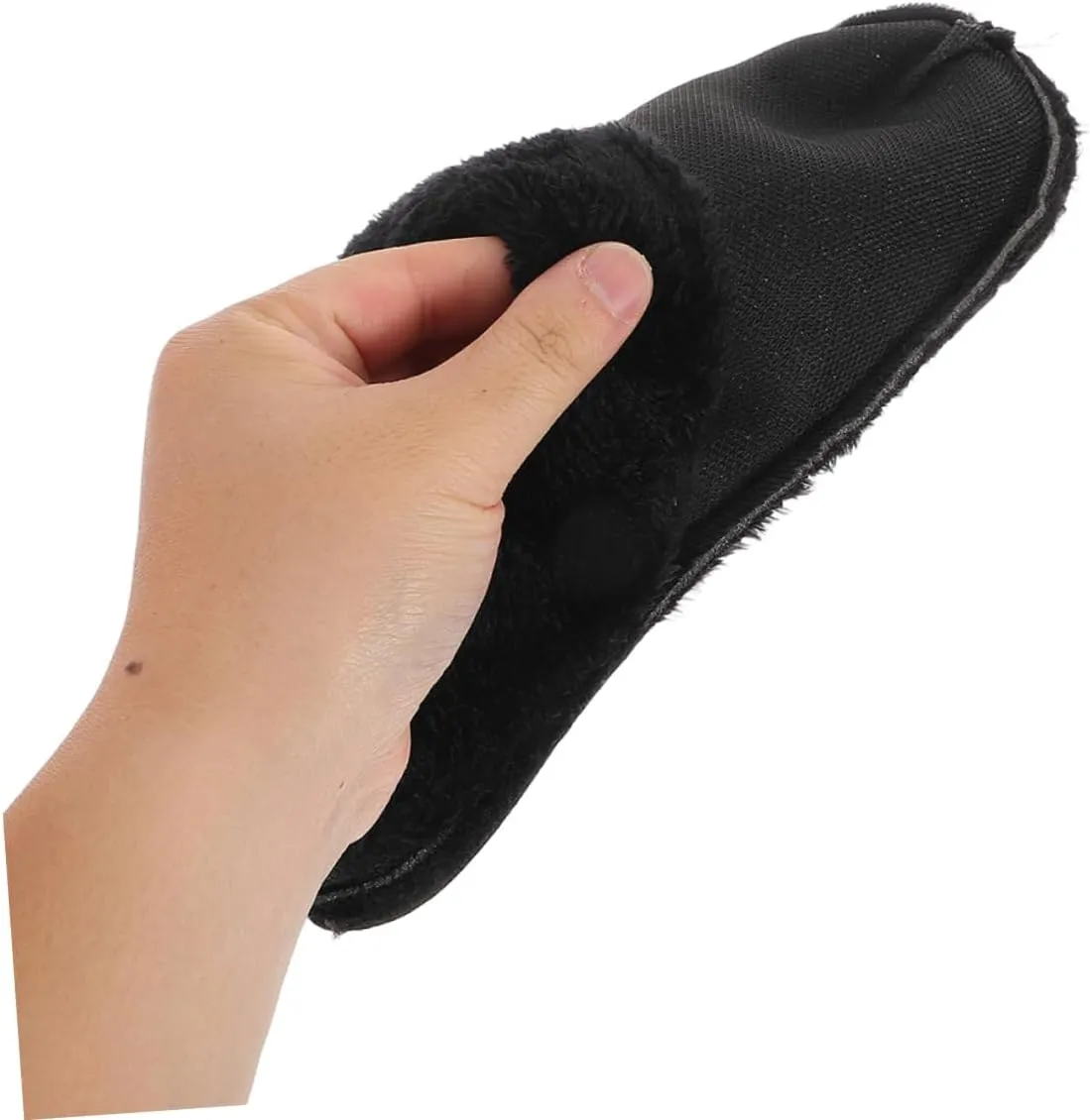 Cabilock Shoe Liner Toothbrush Holders Wall Bathroom Trays for Counter Hand Soap Dispenser for Bathroom Shower Curtain Liners Bathroom Towel Rack Bathtub Drain Cover Filter Black Plush